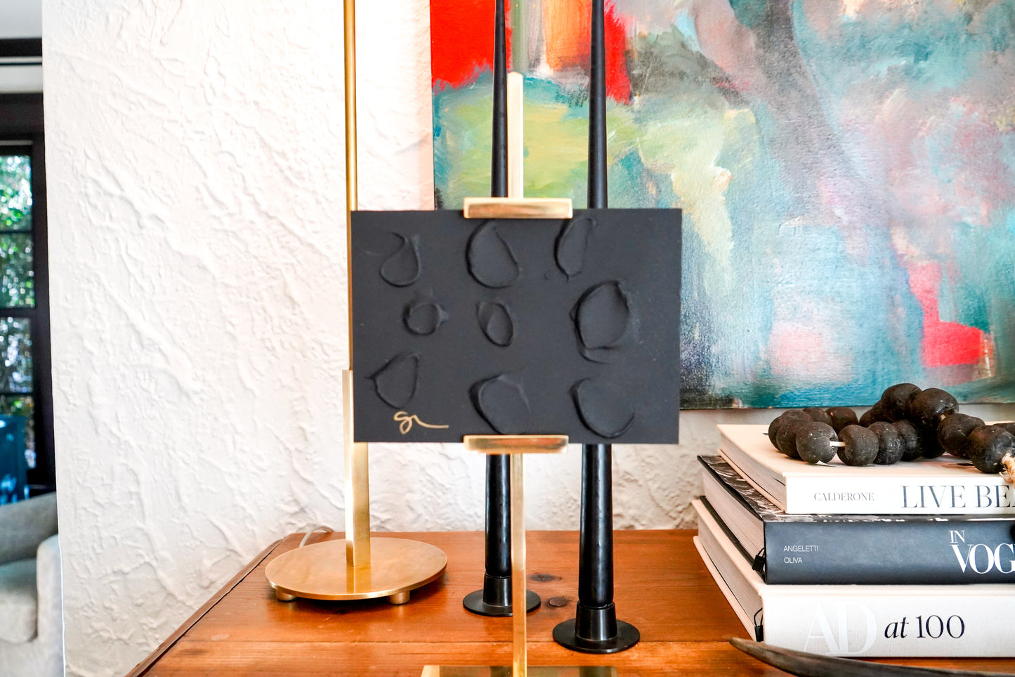 Studies on Easels - Black Rectangle