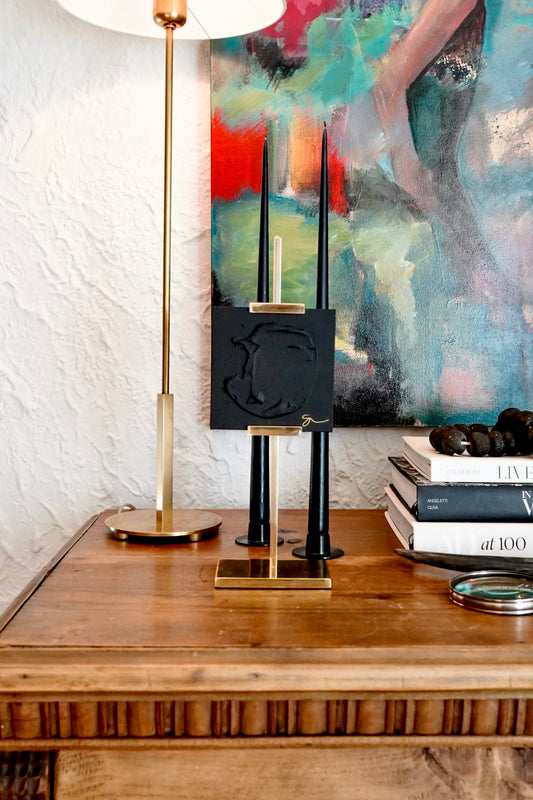 Studies on Easels - Black Square