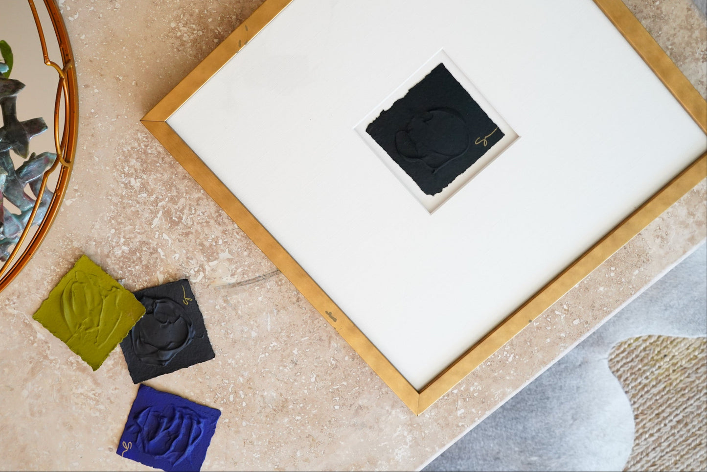 Framed Squares - Black